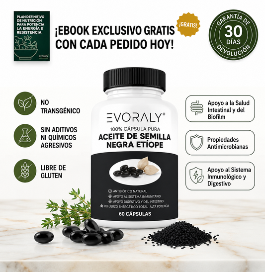 Aceite De Semilla Negra Etíope 5% Timoquinona